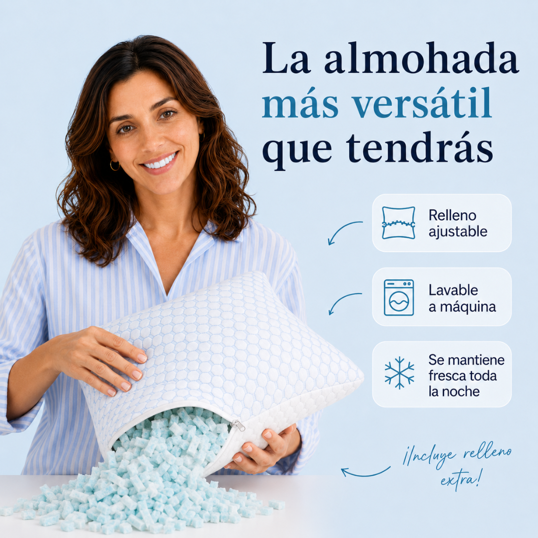 Nubesa Original - Almohada Ajustable