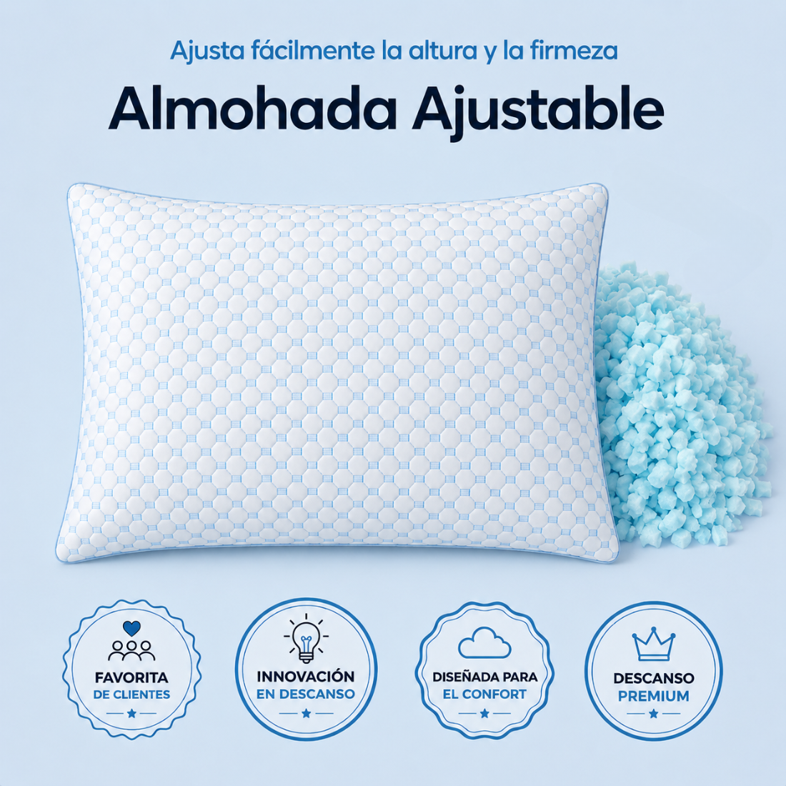 Nubesa Original - Almohada Ajustable